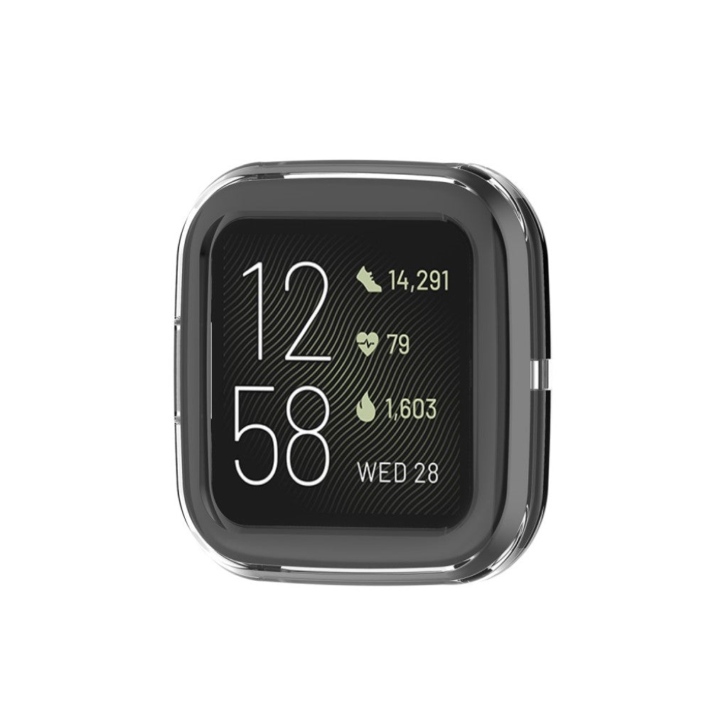 Super Godt Fitbit Versa 2 Silikone Cover - Hvid#serie_3