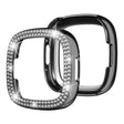 Uskomattoman Tyylikäs Fitbit Sense 2 / Fitbit Versa 4 Strassit ja Silikoni Suojakuori