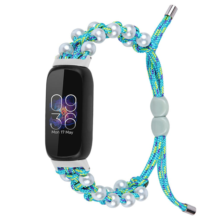 Meget Komfortabel Metal Rem passer til Fitbit Inspire 3 - Blå#serie_6