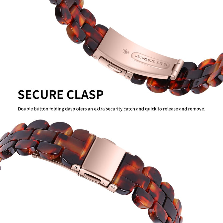Vildt Sejt Metal Og Plastik Rem passer til Fitbit Inspire 3 - Rød#serie_4