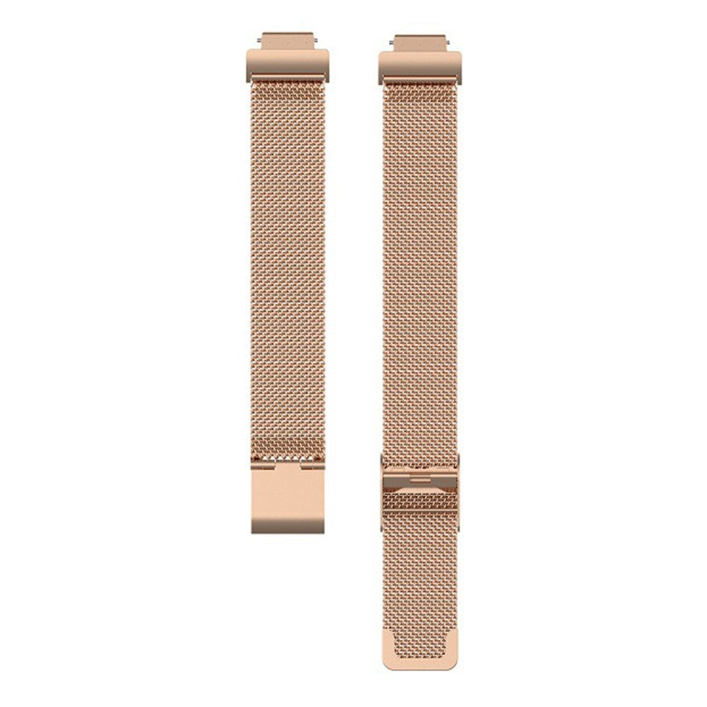 Helt Vildt Flot Metal Rem passer til Fitbit Inspire 3 - Pink#serie_3