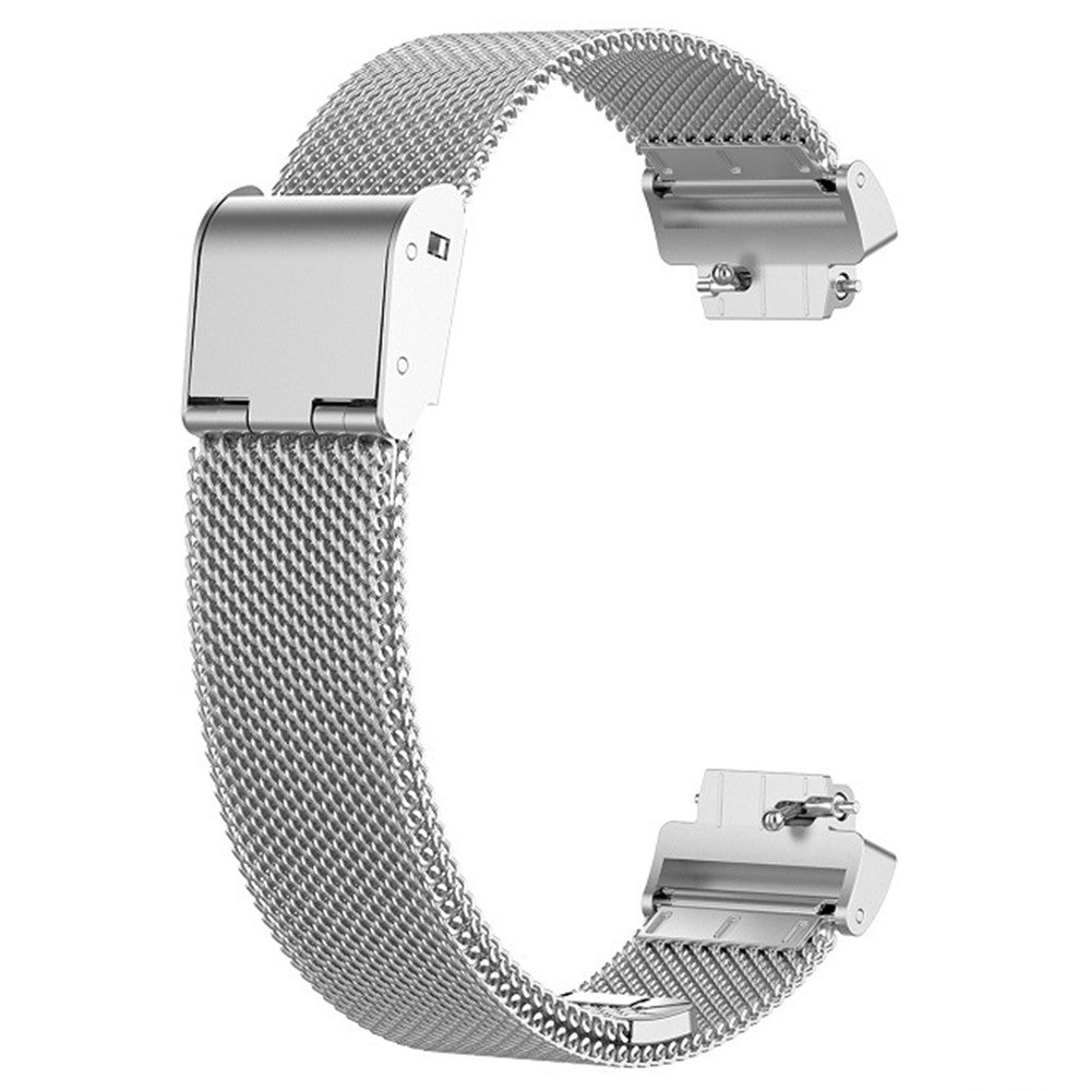 Helt Vildt Flot Metal Rem passer til Fitbit Inspire 3 - Sølv#serie_4