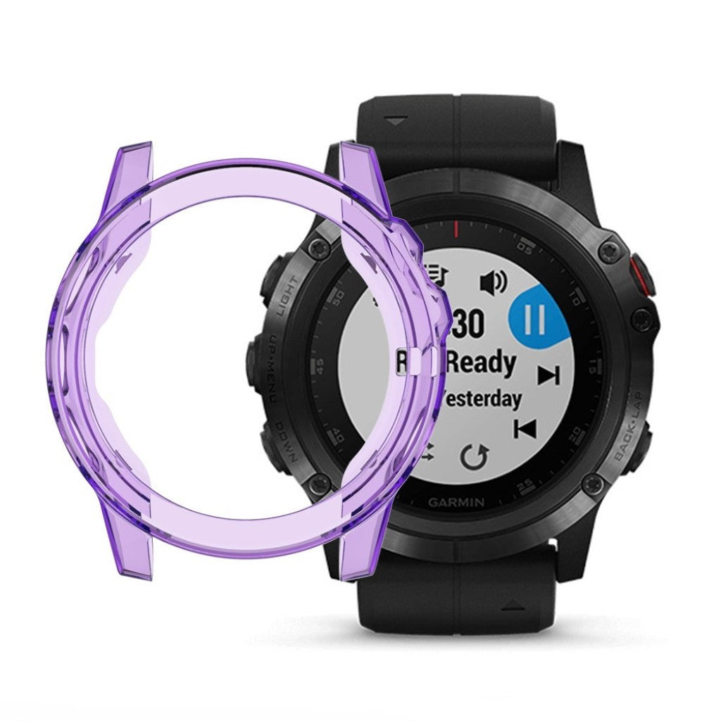 Meget Fint Garmin Fenix 5 Silikone Cover - Lilla#serie_6