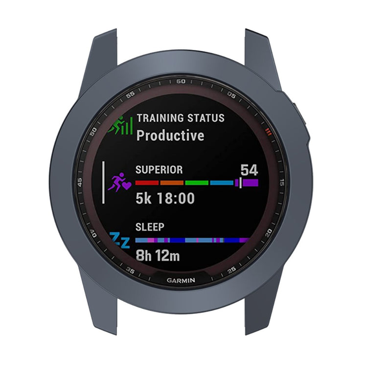 Vildt Godt Silikone Cover til Garmin Fenix 7S - Sølv#serie_3