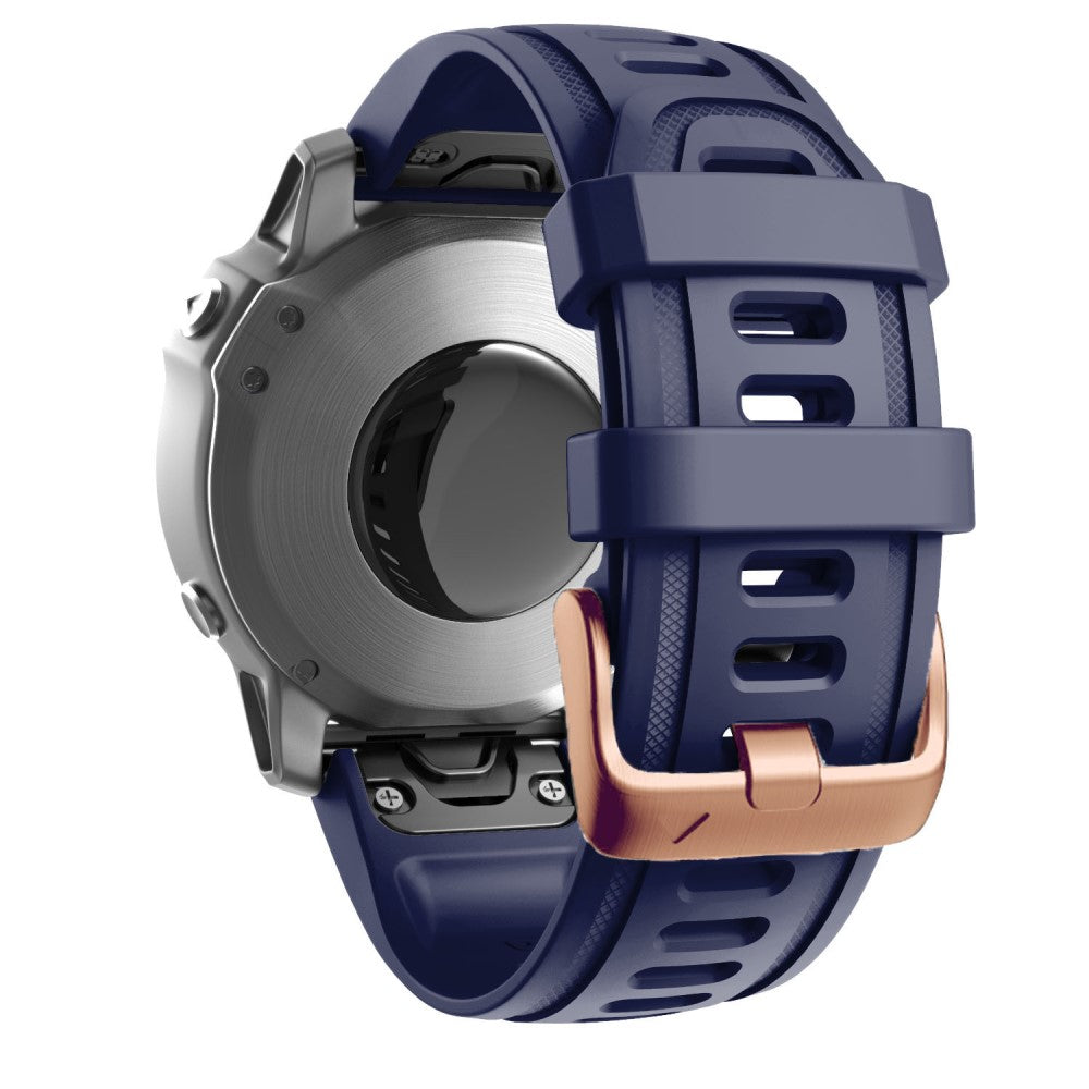 Meget Godt Silikone Universal Rem passer til Garmin Smartwatch - Blå#serie_13
