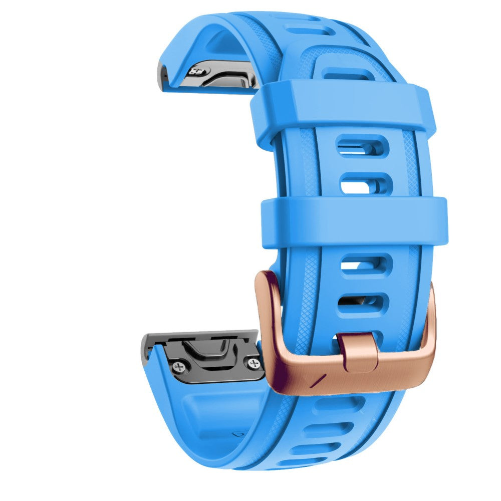 Meget Godt Silikone Universal Rem passer til Garmin Smartwatch - Blå#serie_15