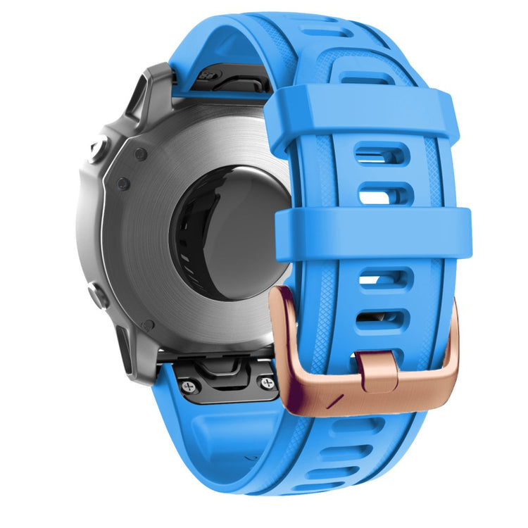 Meget Godt Silikone Universal Rem passer til Garmin Smartwatch - Blå#serie_15