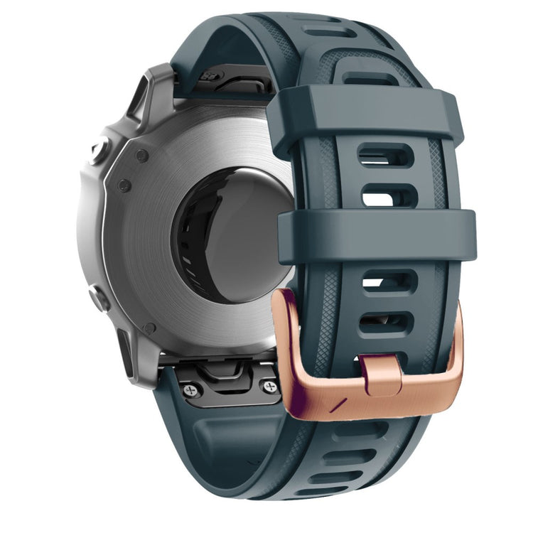 Meget Godt Silikone Universal Rem passer til Garmin Smartwatch - Blå#serie_3