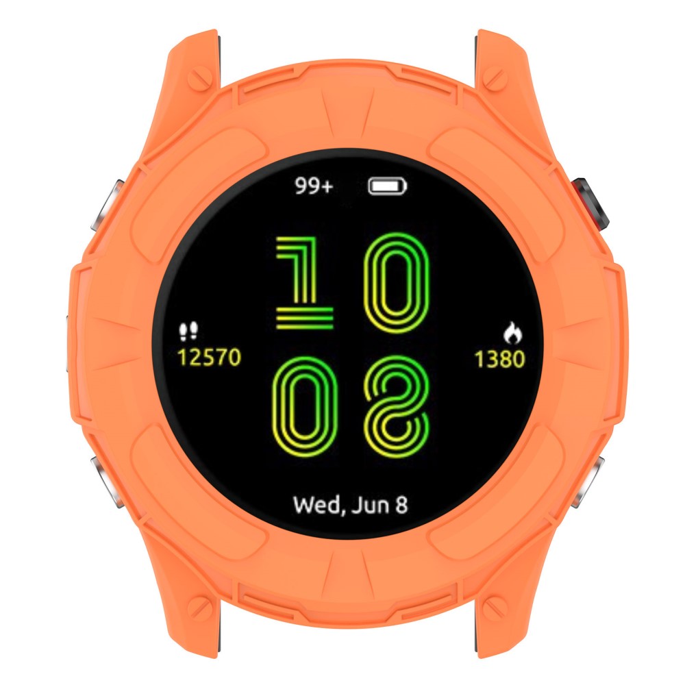 Rigtigt Fint Silikone Cover til Garmin Forerunner 255 - Orange#serie_4