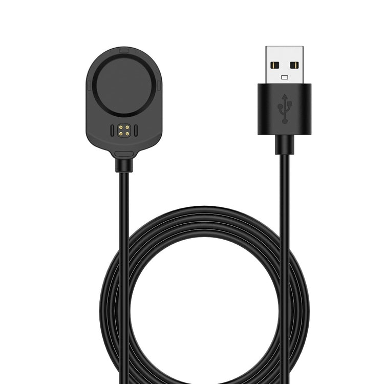 100cm USB Ladestation passer til Garmin Smartwatch - Sort#serie_2