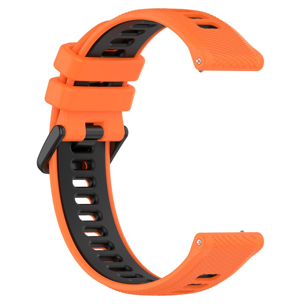 Mega Cool Silikone Rem passer til Garmin Forerunner 265S - Orange#serie_1