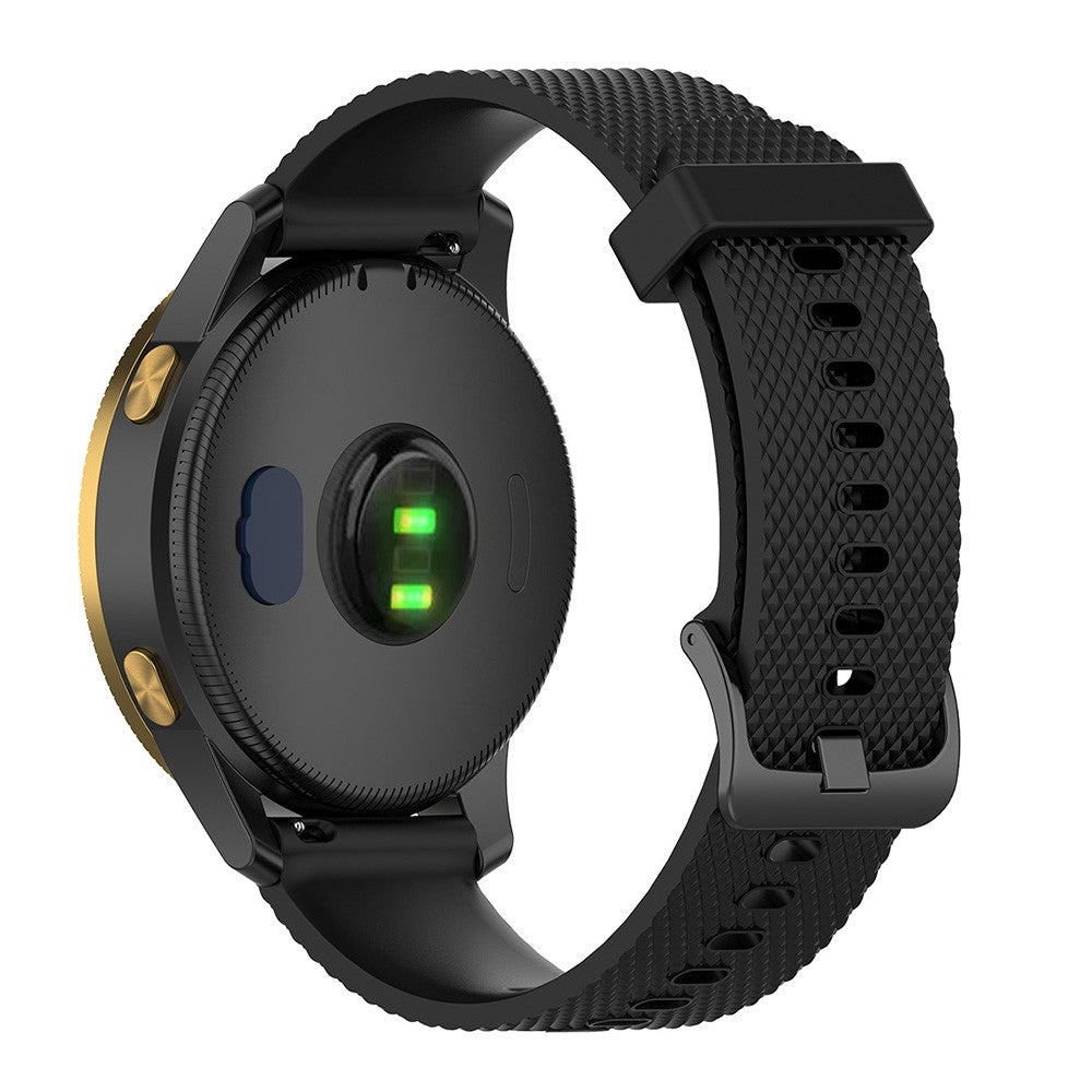 Meget Fed Silikone Cover passer til Garmin Smartwatch - Blå#serie_2