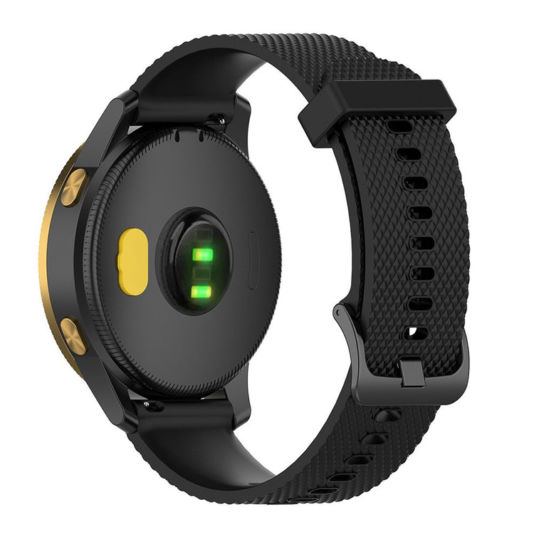 Meget Fed Silikone Cover passer til Garmin Smartwatch - Gul#serie_5