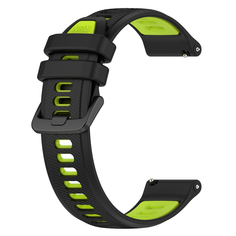 Supercool Silikone Universal Rem passer til Garmin Smartwatch - Grøn#serie_9