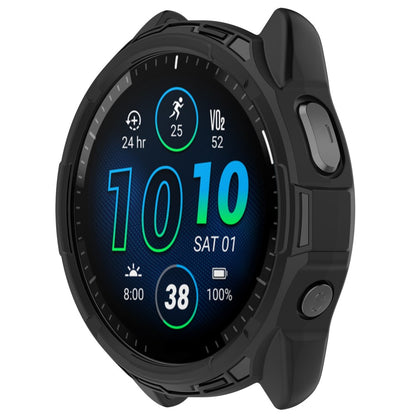 Silikone Bumper passer til Garmin Forerunner 965 - Sort#serie_2