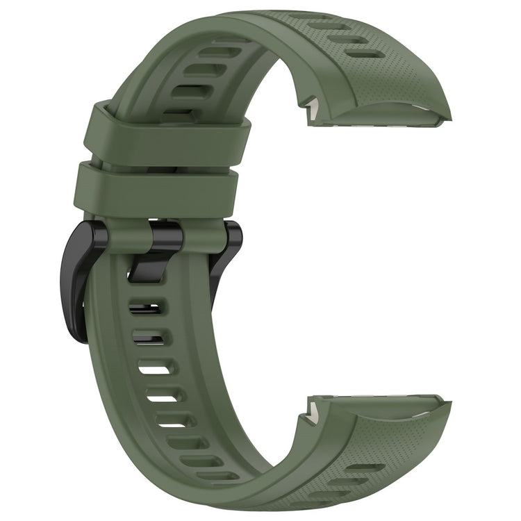 Metal Og Silikone Universal Rem passer til Garmin Approach S70 (42mm) / Garmin Approach S70 Series - Grøn#serie_2