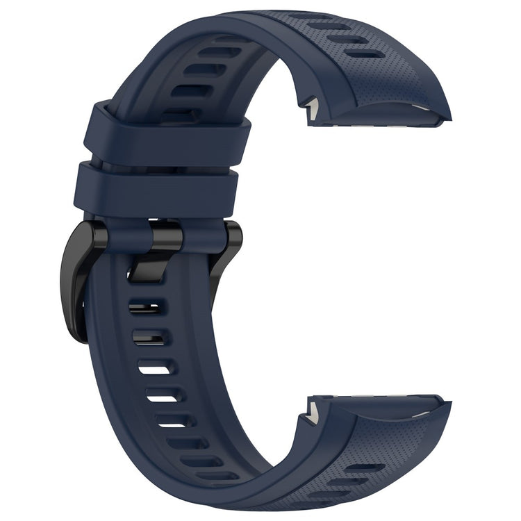 Metal Og Silikone Universal Rem passer til Garmin Approach S70 (42mm) / Garmin Approach S70 Series - Blå#serie_6