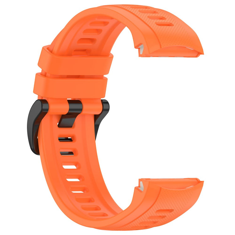 Metal Og Silikone Universal Rem passer til Garmin Approach S70 (42mm) / Garmin Approach S70 Series - Orange#serie_9