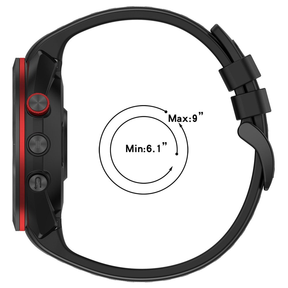 Metal Og Silikone Universal Rem passer til Garmin Approach S70 (47mm) / Garmin Approach S70 Series - Hvid#serie_5