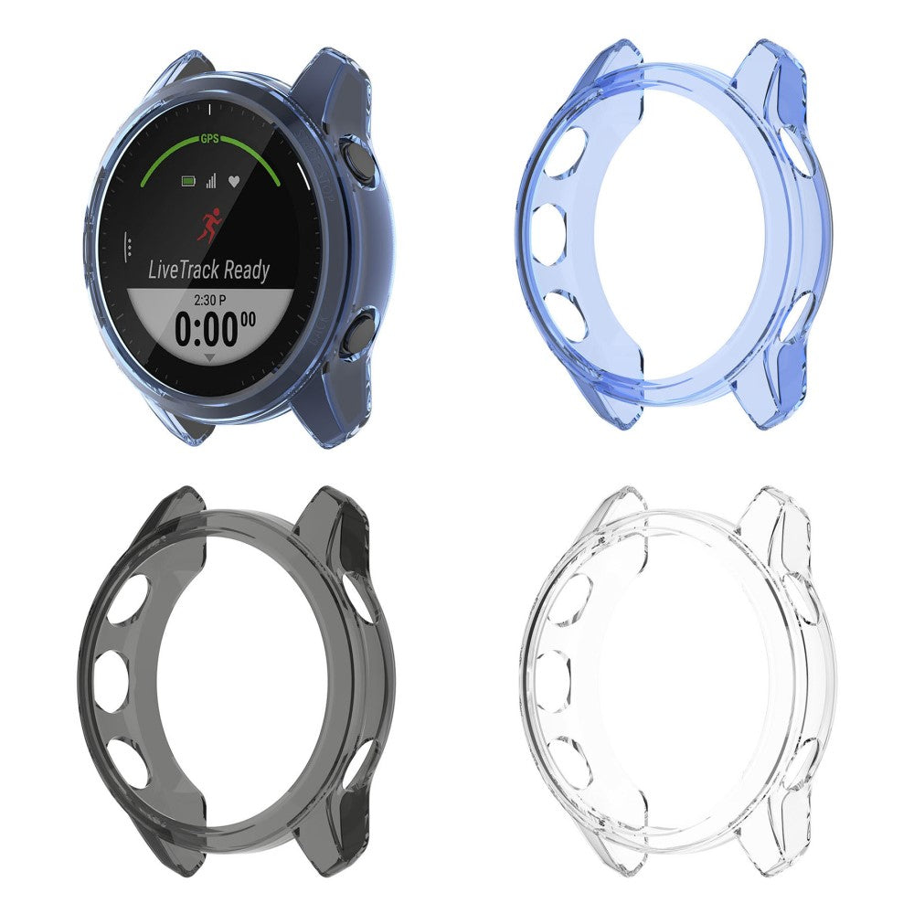 Mega Fed Silikone Cover til Garmin Forerunner 945 - Blå#serie_3