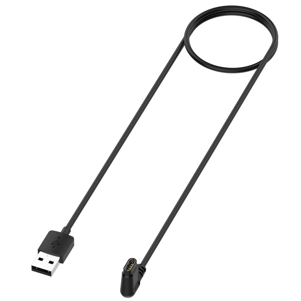 1m USB Ladestation passer til Amazfit Falcon - Sort#serie_010