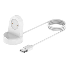 Plastik Magnetisk Ladestation passer til Smartwatch - Hvid#serie_2