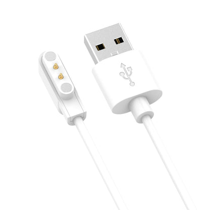 1m Realme Watch 3 / Realme Watch 3 Pro Magnetisk  USB Opladningskabel - Hvid#serie_2