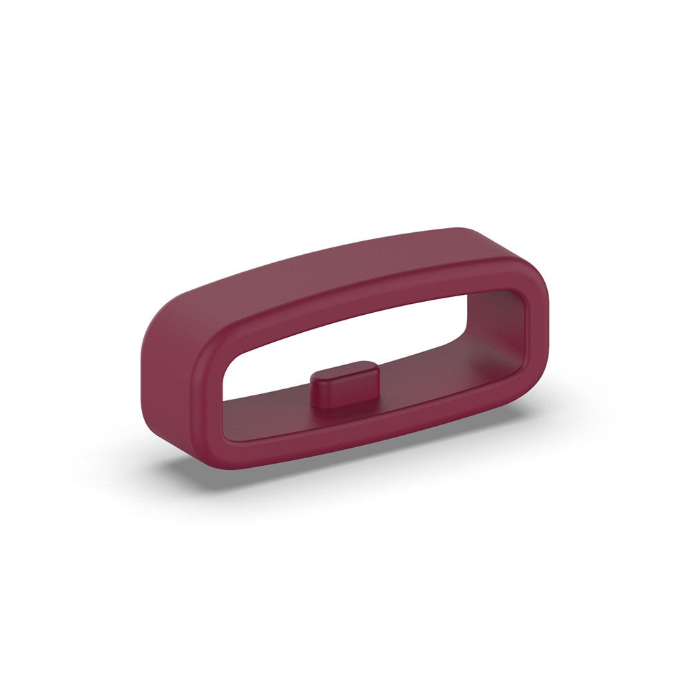 18mm Universal silicone strap loop - Starlight - Rød#serie_6