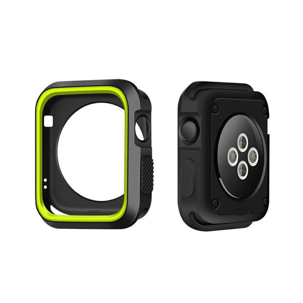 Godt Apple Watch Series 1-3 38mm Silikone Cover - Grøn#serie_3