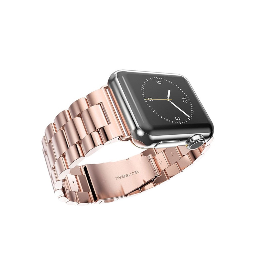 Rigtigt elegant Apple Watch Series 1-3 38mm Metal Rem - Pink#serie_1