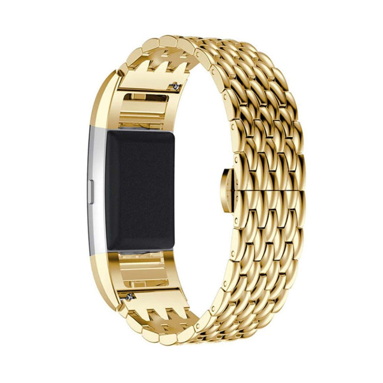 Rigtigt pænt Fitbit Charge 2 Metal Rem - Guld#serie_1