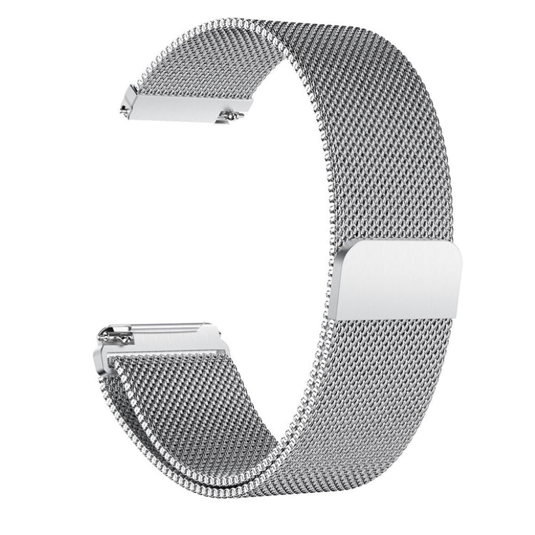 Rigtigt smuk Fitbit Versa Metal Rem - Sølv#serie_2