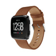 Erittäin kestävä Fitbit Versa Aitoa nahkaa Ranneke