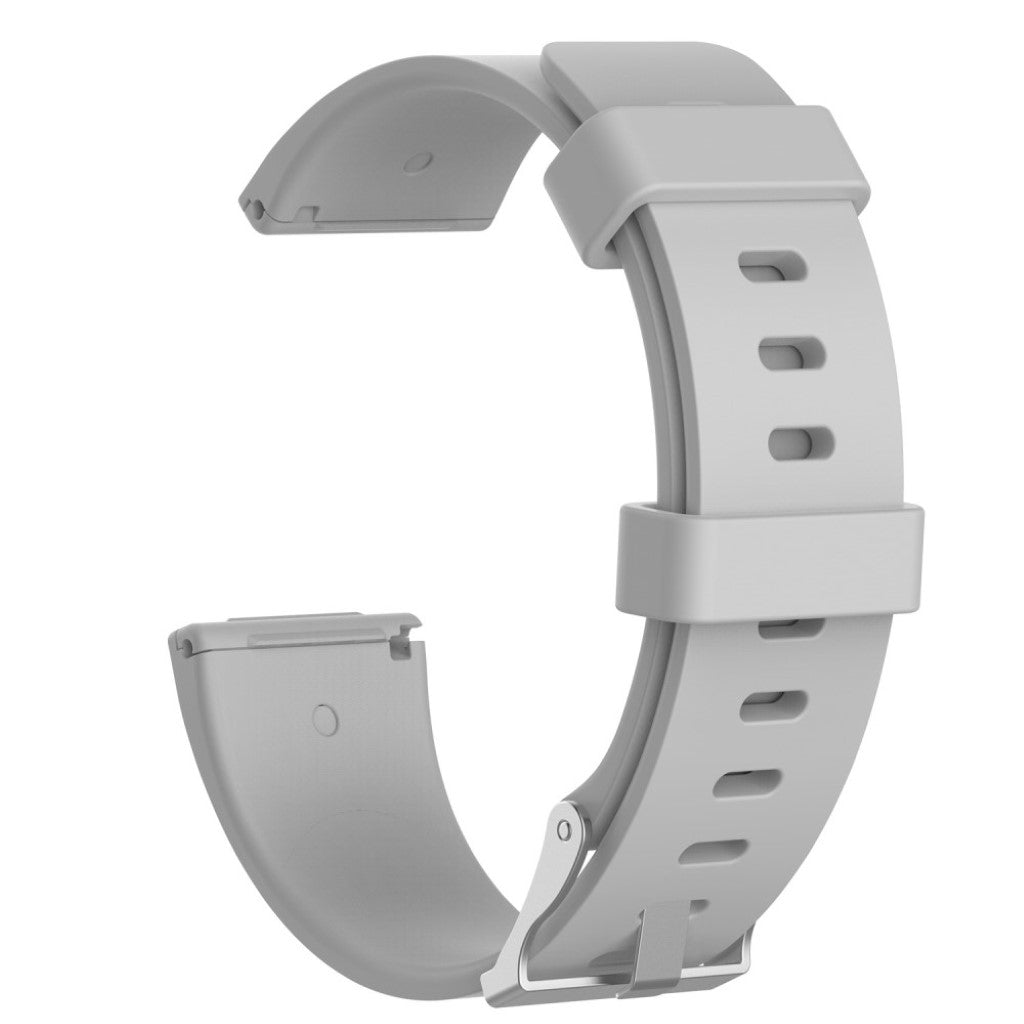 Helt vildt rart Fitbit Versa Plastik Rem - Sølv#serie_11