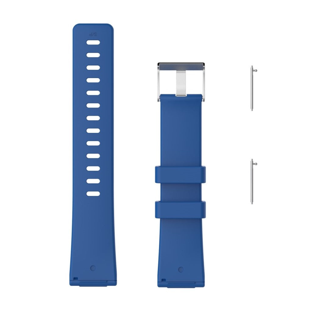 Helt vildt rart Fitbit Versa Plastik Rem - Blå#serie_3