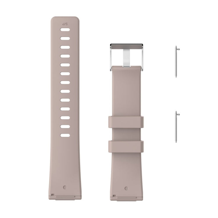 Helt vildt rart Fitbit Versa Plastik Rem - Brun#serie_8
