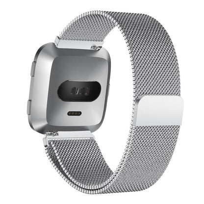 Pænt Fitbit Versa Metal Rem - Sølv#serie_2