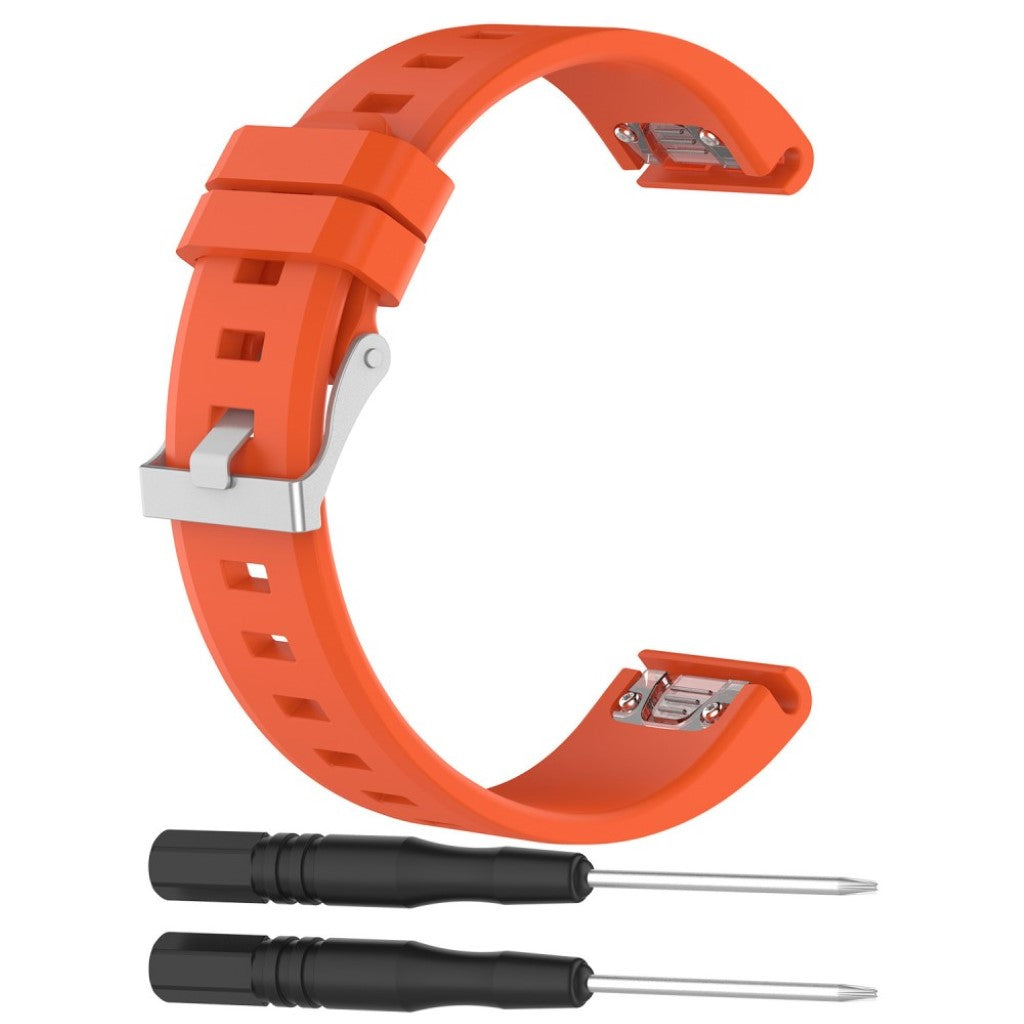 Vildt pænt Garmin Forerunner 935 Silikone Rem - Orange#serie_1