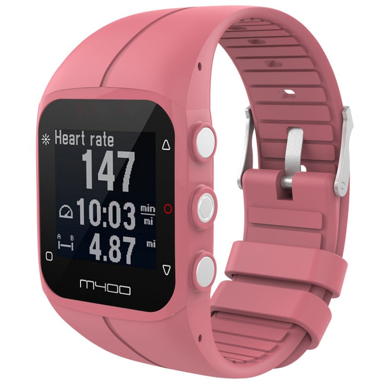 Super flot Polar M400 Silikone Rem - Pink#serie_4