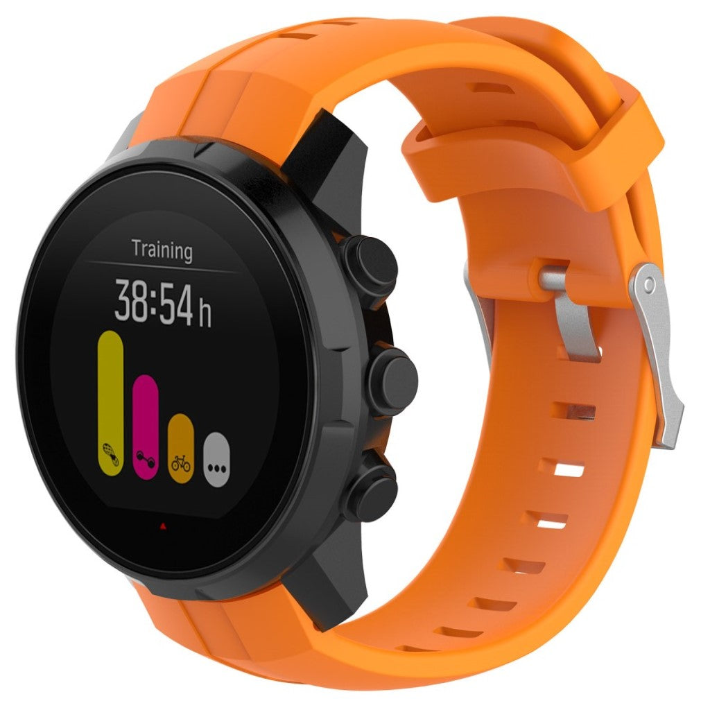 Holdbart Suunto Spartan Sport Metal og Silikone Rem - Orange#serie_5