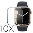 10kpl Apple Watch Series 7 45mm Muovi 3D Kaareva Suojakalvo