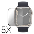 5kpl Apple Watch Series 7 45mm Karkaistu lasi Suojakalvo