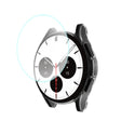 Uskomattoman Hyvä Samsung Galaxy Watch 4 Classic (42mm) Suojakuori kanssa Suojakalvo sisään Silikoni ja Karkaistu lasi
