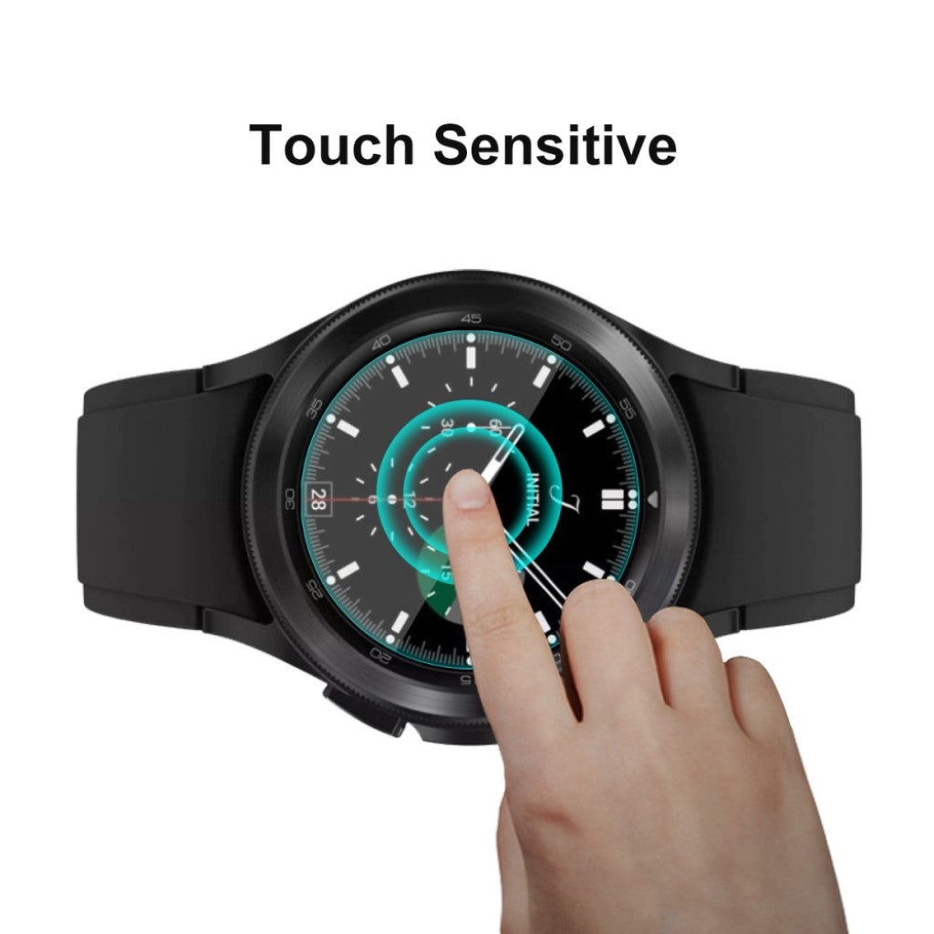 Samsung Galaxy Watch 4 Classic (42mm) Hærdet Glas  HD  0.2mm Skærmbeskytter - Gennemsigtig#serie_556