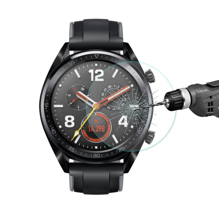 Huawei Watch GT Hærdet Glas Skærmbeskytter - Gennemsigtig#serie_175