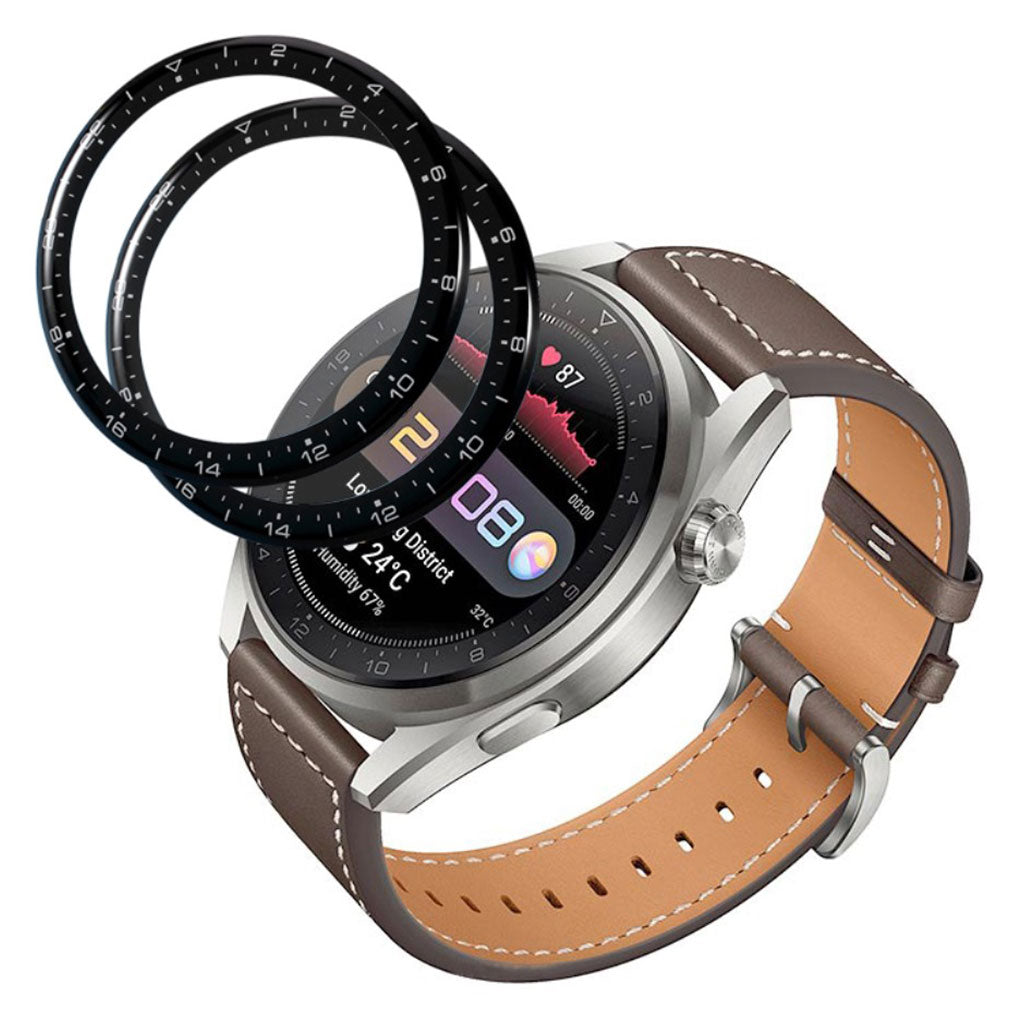 2stk Huawei Watch 3 Pro Plastik Skærmbeskytter - Gennemsigtig#serie_281