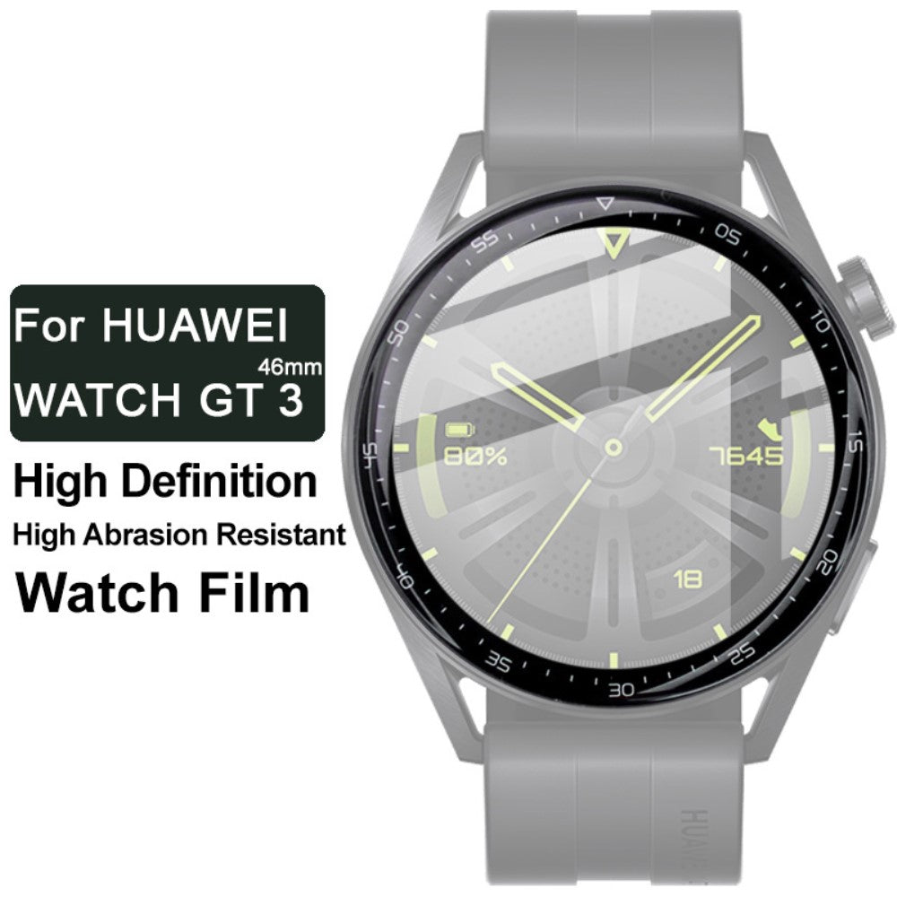 Huawei Watch GT 3 (46mm) Plastik  HD Skærmbeskytter - Gennemsigtig#serie_321