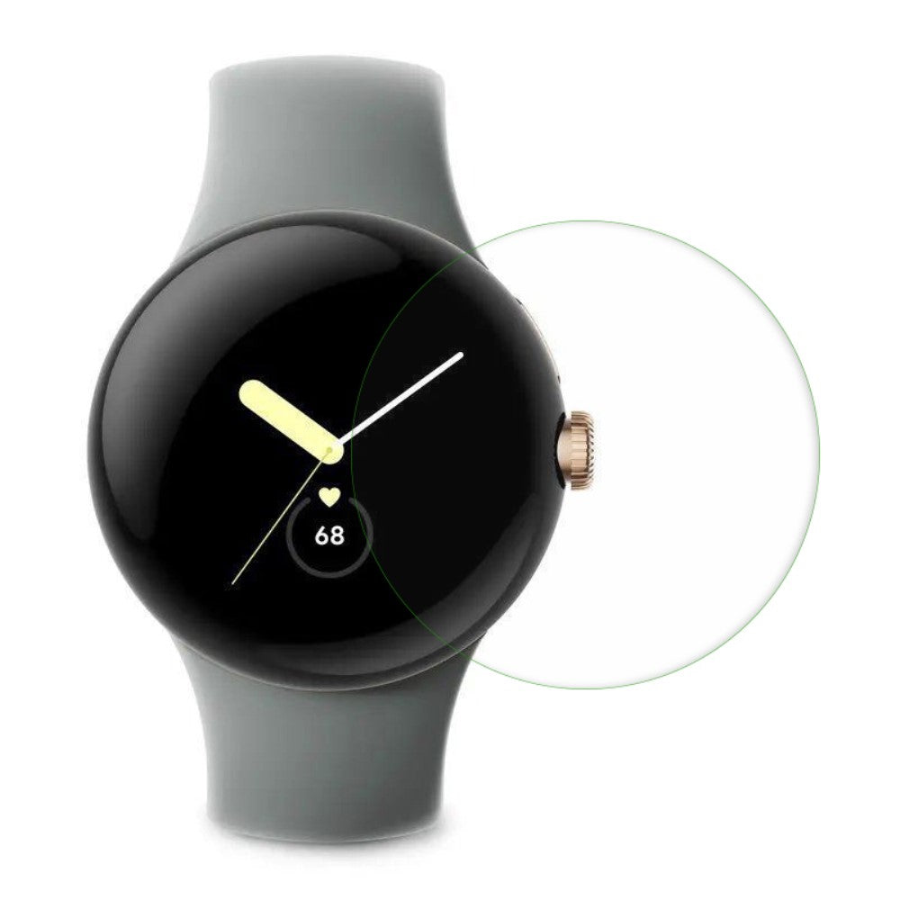 Google Pixel Watch Plastik  HD Skærmbeskytter - Gennemsigtig#serie_085