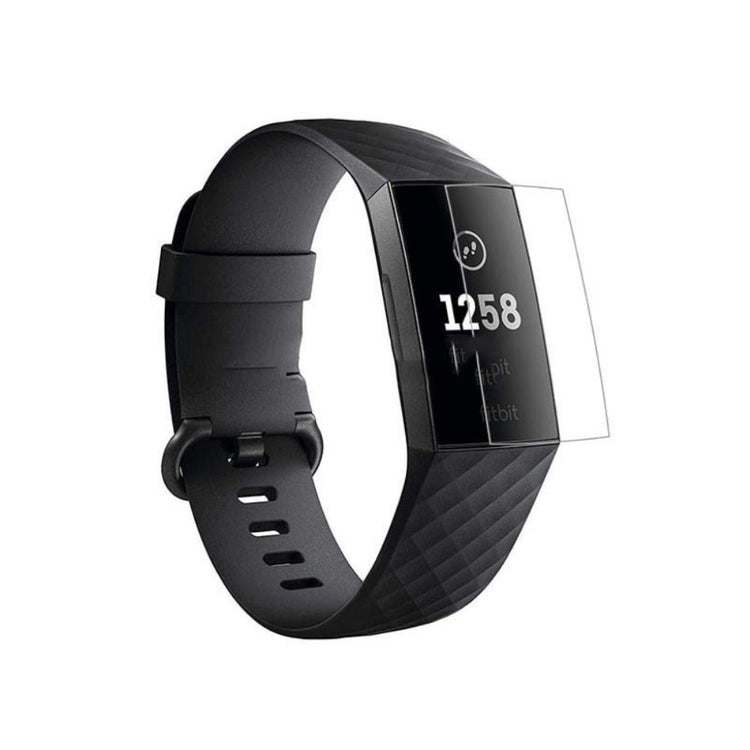 Fitbit Charge 3 Plastik Skærmbeskytter - Gennemsigtig#serie_620