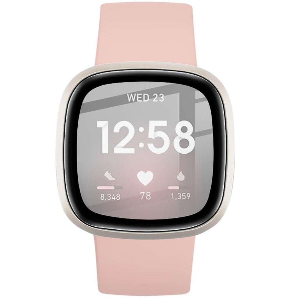 Fitbit Versa 3 Plastik Skærmbeskytter - Gennemsigtig#serie_641